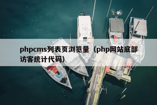 phpcms列表页浏览量（php网站底部访客统计代码）