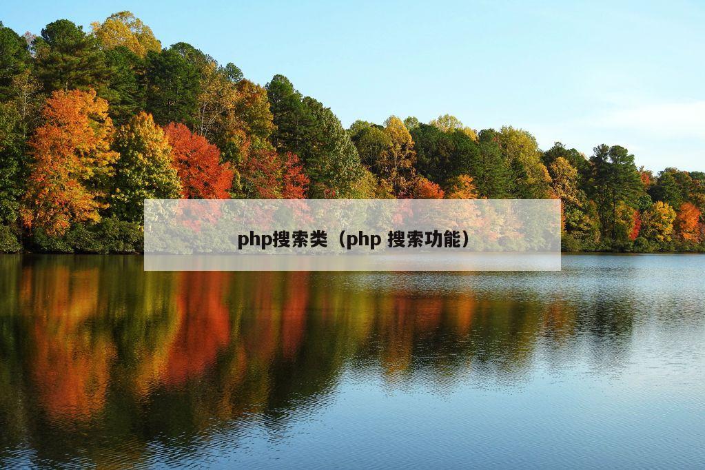 php搜索类（php 搜索功能）