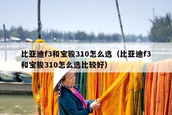 比亚迪f3和宝骏310怎么选（比亚迪f3和宝骏310怎么选比较好）