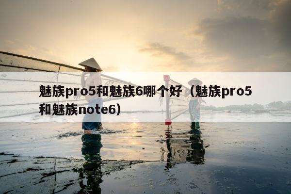 魅族pro5和魅族6哪个好（魅族pro5和魅族note6）