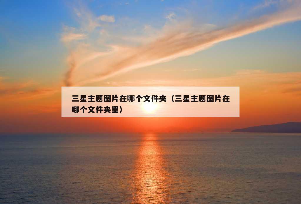 三星主题图片在哪个文件夹（三星主题图片在哪个文件夹里）