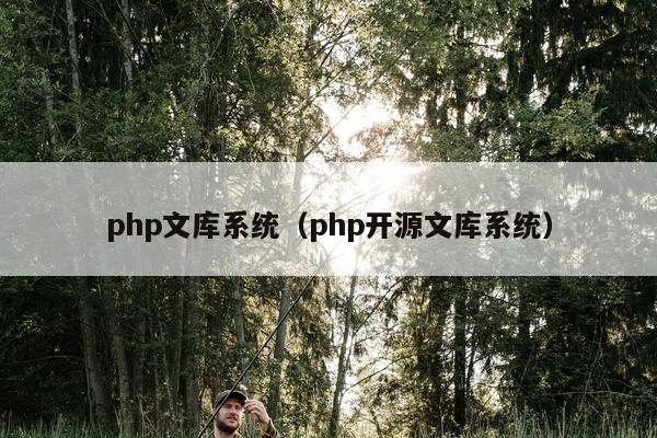 php文库系统（php开源文库系统）