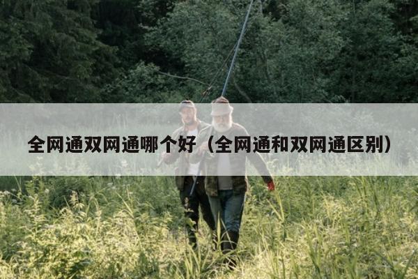 全网通双网通哪个好（全网通和双网通区别）