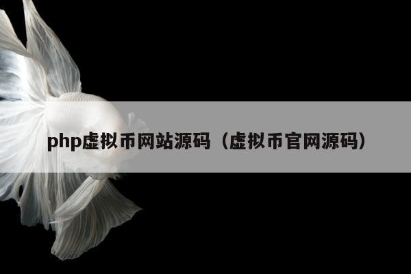 php虚拟币网站源码（虚拟币官网源码）