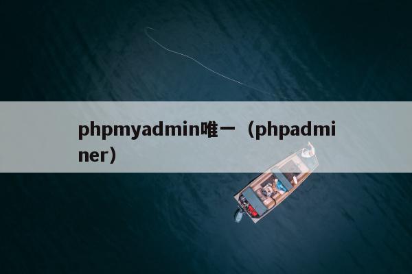 phpmyadmin唯一（phpadminer）