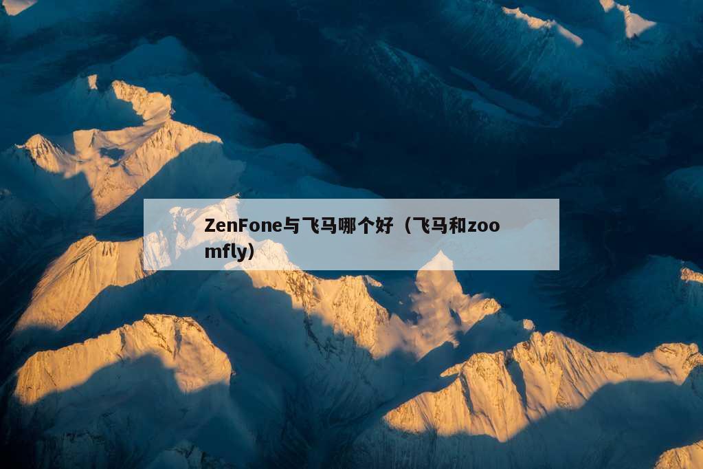 ZenFone与飞马哪个好（飞马和zoomfly）