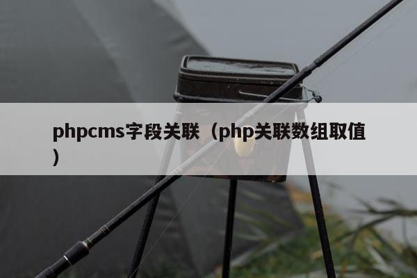 phpcms字段关联（php关联数组取值）