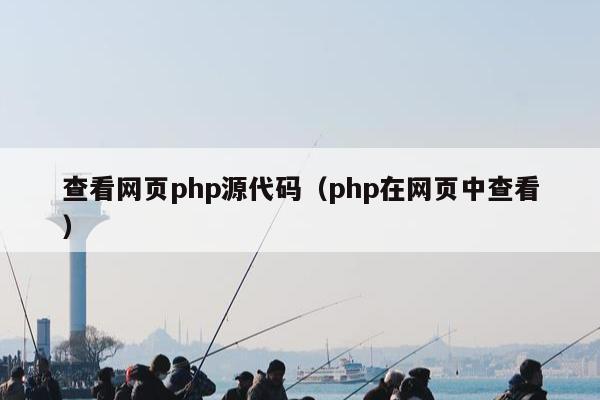 查看网页php源代码（php在网页中查看）