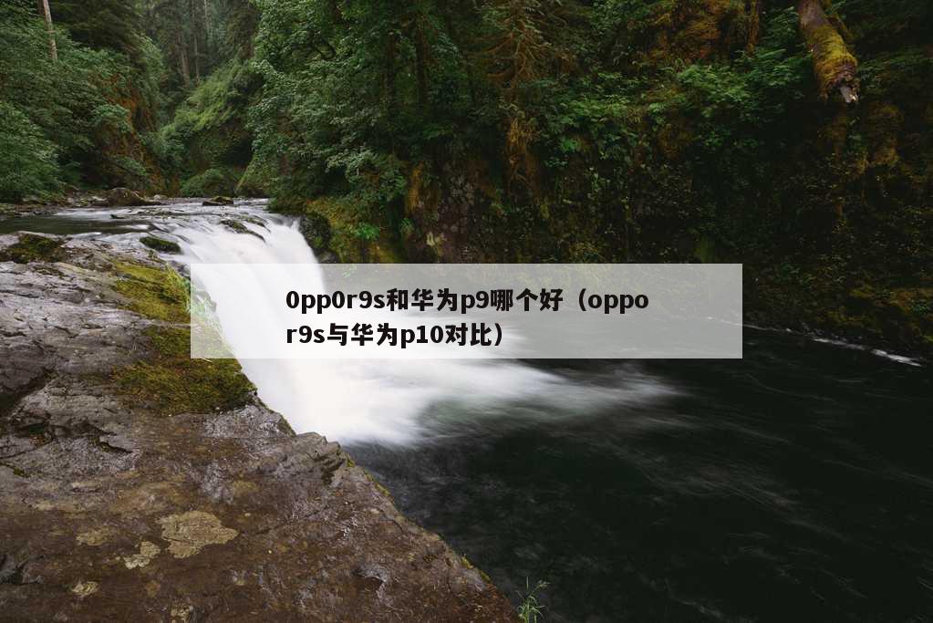 0pp0r9s和华为p9哪个好（oppor9s与华为p10对比）