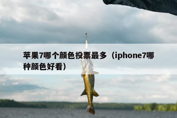 苹果7哪个颜色投票最多（iphone7哪种颜色好看）