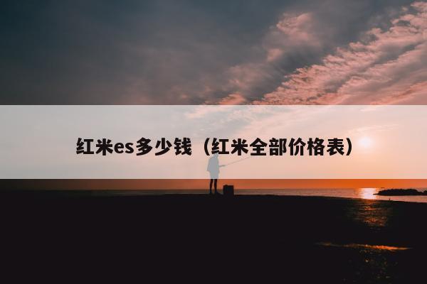 红米es多少钱（红米全部价格表）