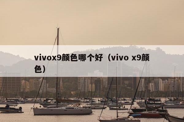 vivox9颜色哪个好（vivo x9颜色）