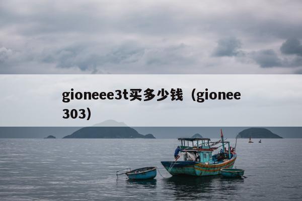 gioneee3t买多少钱（gionee303）