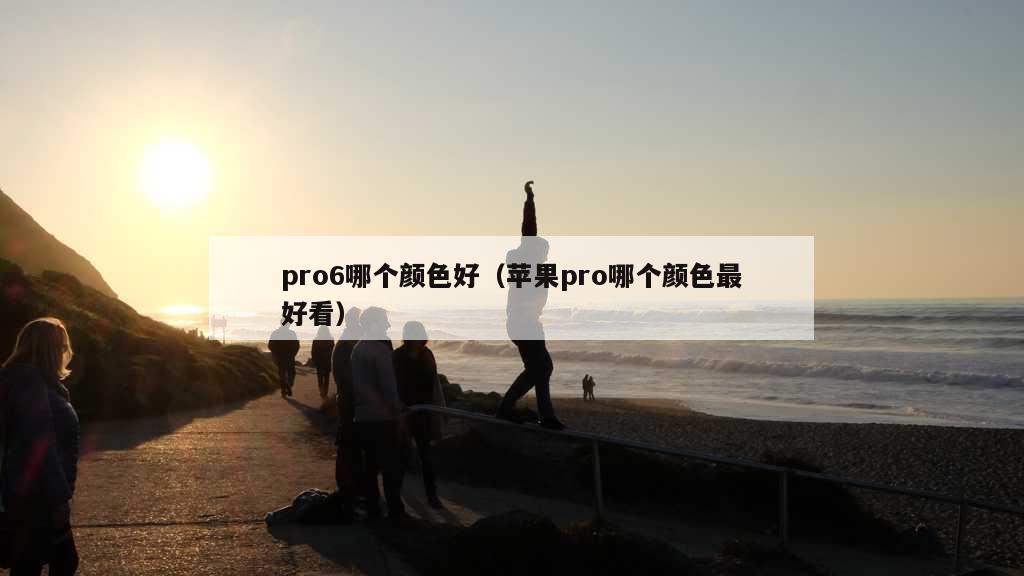 pro6哪个颜色好（苹果pro哪个颜色最好看）