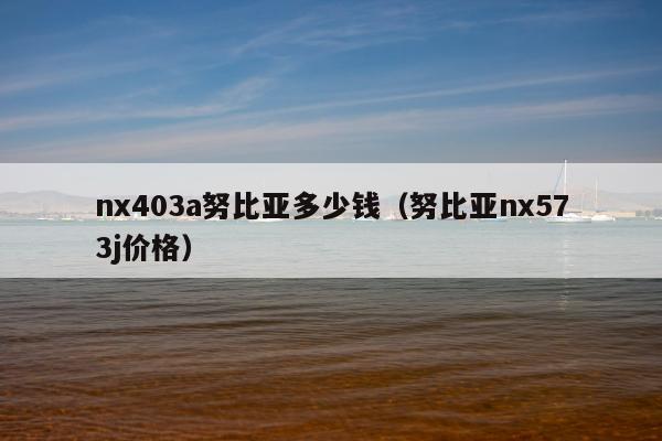 nx403a努比亚多少钱（努比亚nx573j价格）