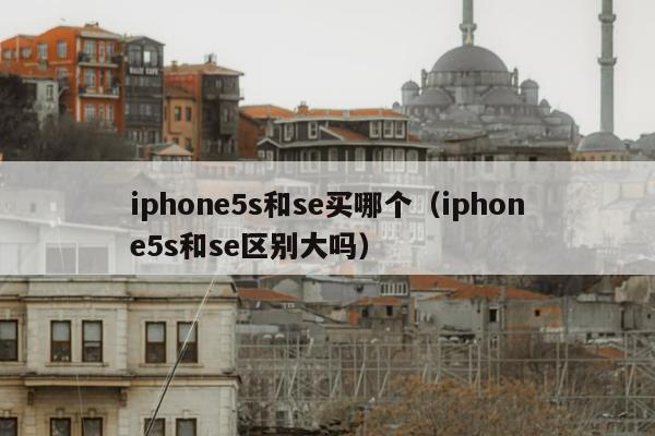 iphone5s和se买哪个（iphone5s和se区别大吗）