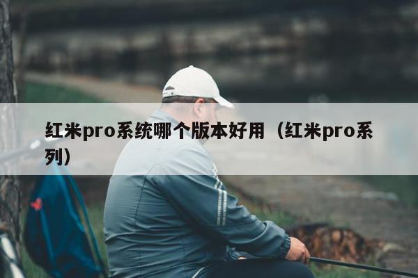 红米pro系统哪个版本好用（红米pro系列）