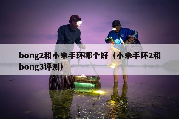 bong2和小米手环哪个好（小米手环2和bong3评测）