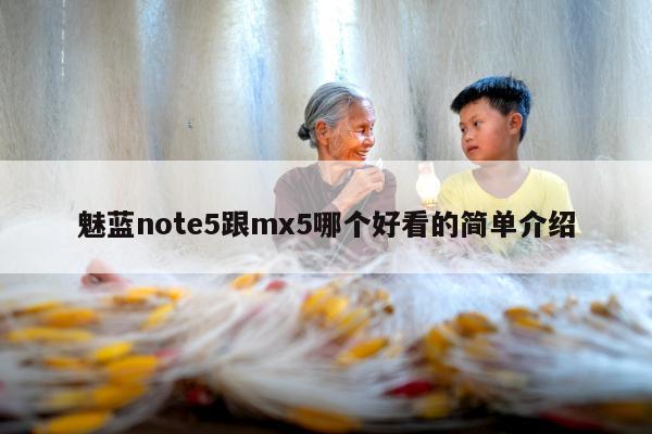 魅蓝note5跟mx5哪个好看的简单介绍