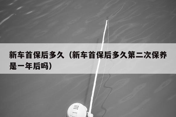 新车首保后多久（新车首保后多久第二次保养是一年后吗）