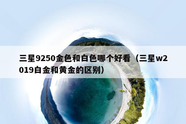 三星9250金色和白色哪个好看（三星w2019白金和黄金的区别）