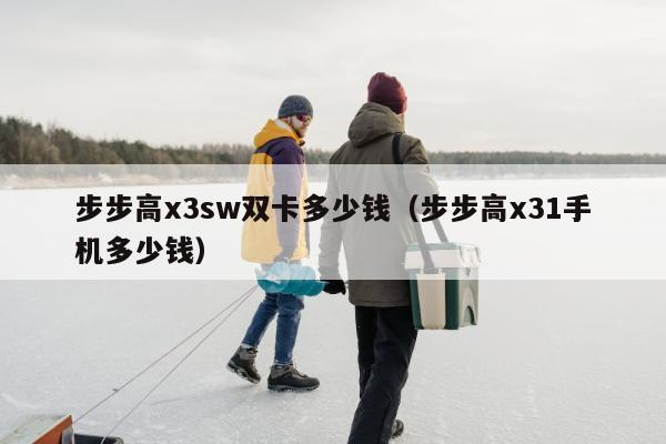 步步高x3sw双卡多少钱（步步高x31手机多少钱）