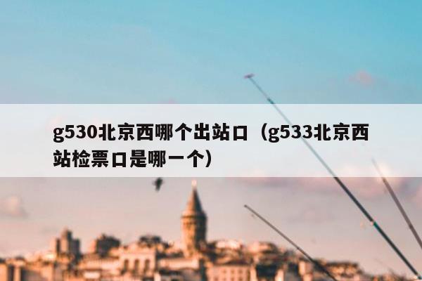 g530北京西哪个出站口（g533北京西站检票口是哪一个）