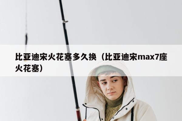 比亚迪宋火花塞多久换（比亚迪宋max7座火花塞）