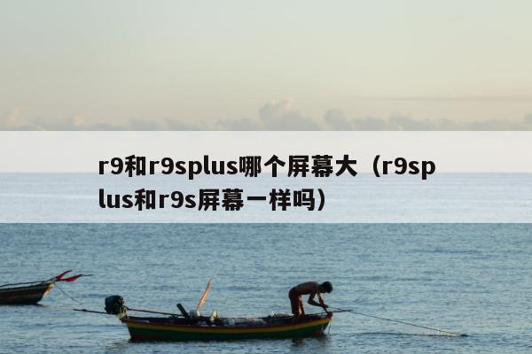 r9和r9splus哪个屏幕大（r9splus和r9s屏幕一样吗）