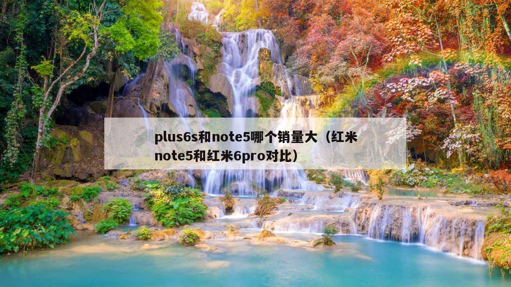 plus6s和note5哪个销量大（红米note5和红米6pro对比）