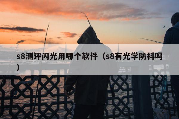 s8测评闪光用哪个软件（s8有光学防抖吗）