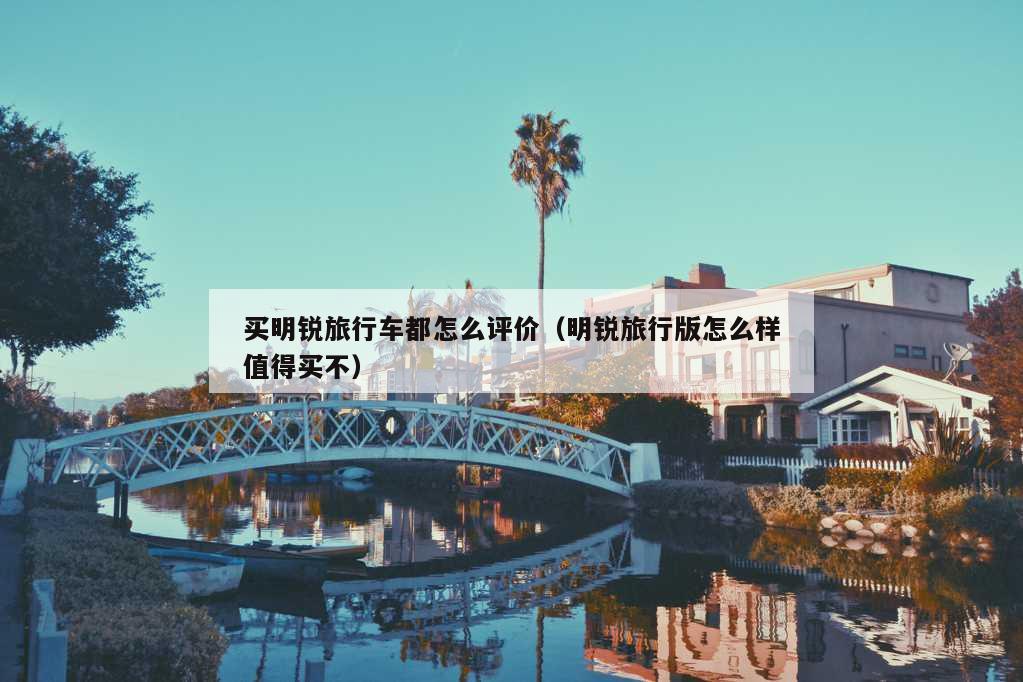 买明锐旅行车都怎么评价（明锐旅行版怎么样值得买不）