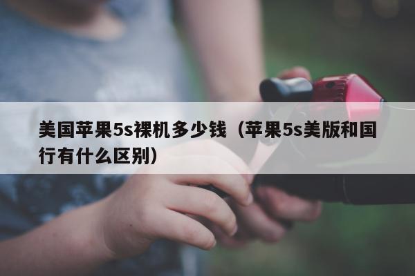 美国苹果5s裸机多少钱（苹果5s美版和国行有什么区别）