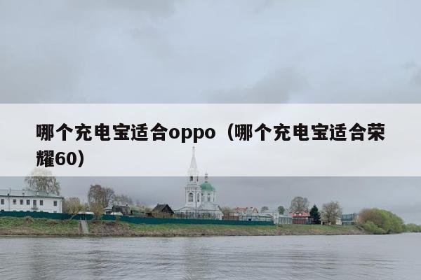 哪个充电宝适合oppo（哪个充电宝适合荣耀60）