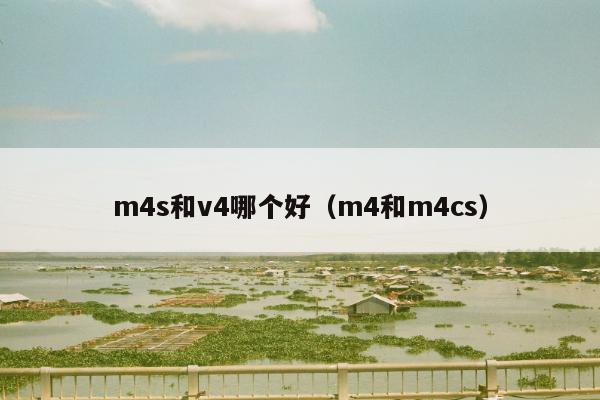 m4s和v4哪个好（m4和m4cs）