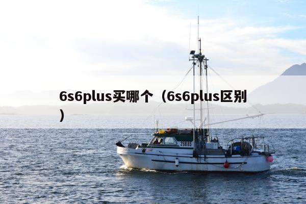 6s6plus买哪个（6s6plus区别）