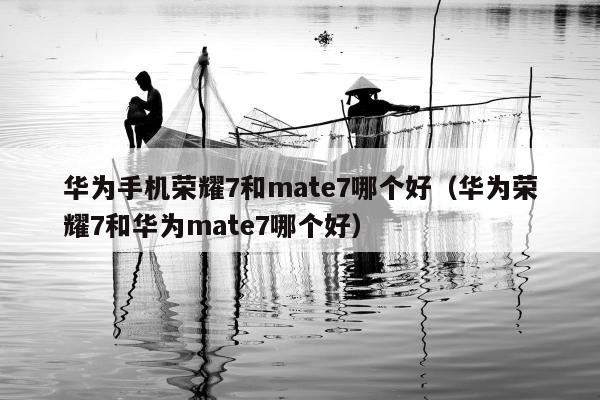 华为手机荣耀7和mate7哪个好（华为荣耀7和华为mate7哪个好）