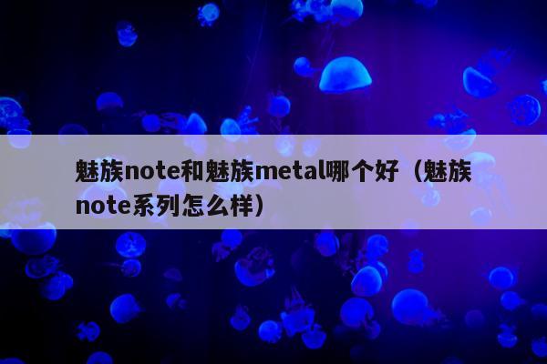 魅族note和魅族metal哪个好（魅族note系列怎么样）