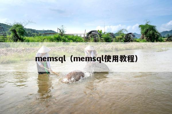 memsql（memsql使用教程）