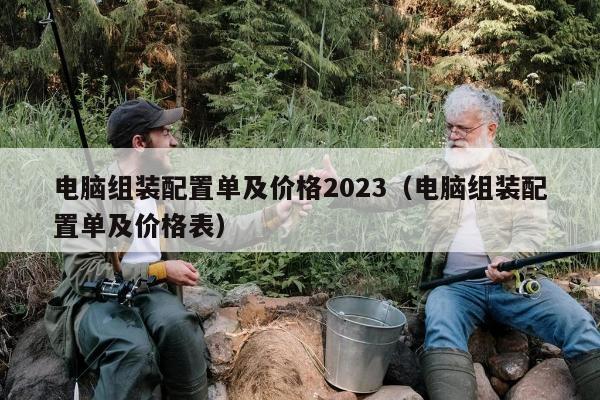 电脑组装配置单及价格2023（电脑组装配置单及价格表）