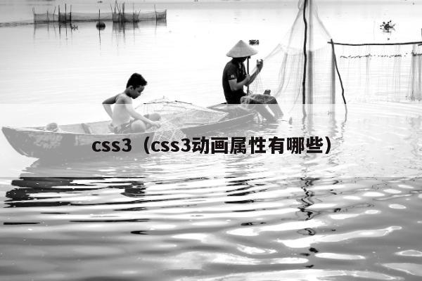 css3（css3动画属性有哪些）