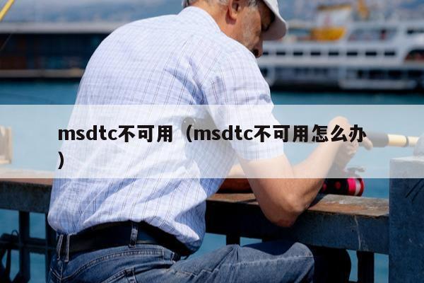 msdtc不可用（msdtc不可用怎么办）