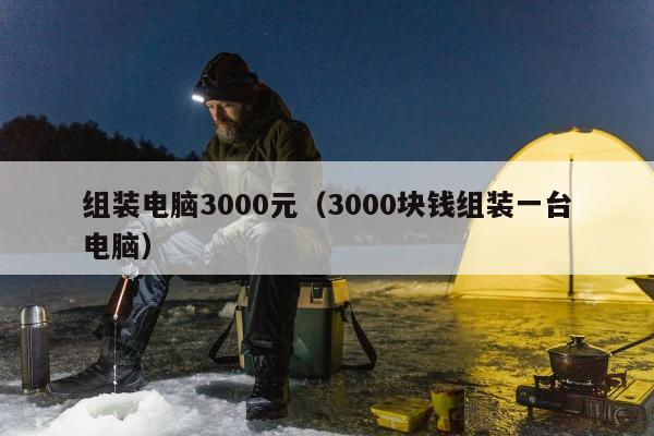 组装电脑3000元（3000块钱组装一台电脑）