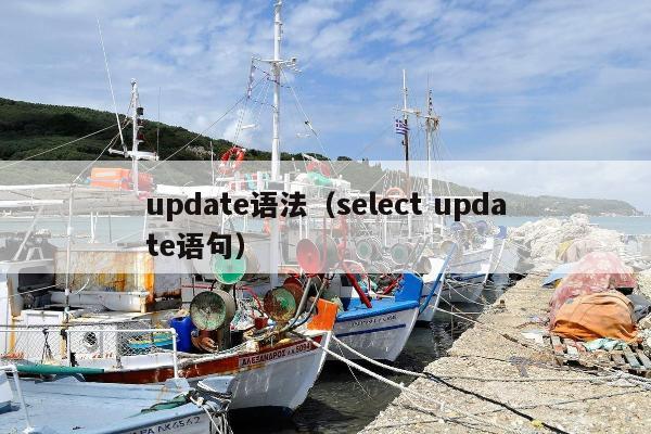 update语法（select update语句）