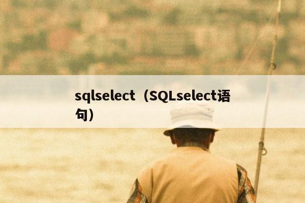 sqlselect（SQLselect语句）