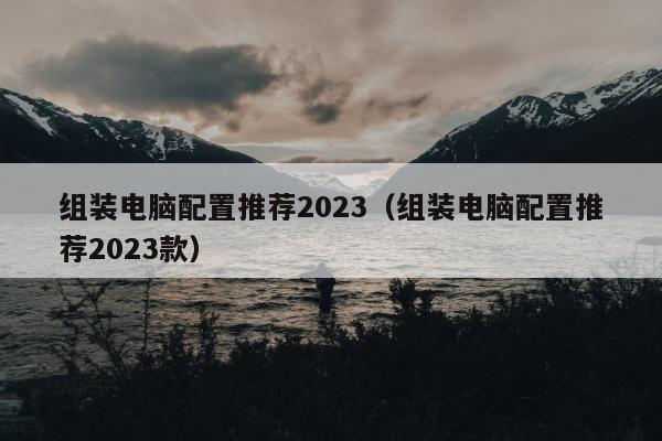 组装电脑配置推荐2023（组装电脑配置推荐2023款）