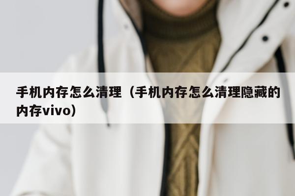 手机内存怎么清理（手机内存怎么清理隐藏的内存vivo）