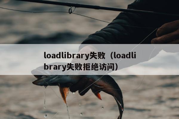 loadlibrary失败（loadlibrary失败拒绝访问）