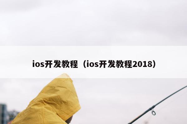 ios开发教程（ios开发教程2018）