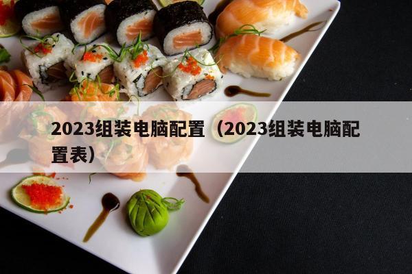 2023组装电脑配置（2023组装电脑配置表）